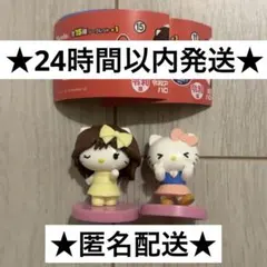 Hello Kitty コラボレーション　チョコエッグ　令和アイドル風　指ハート