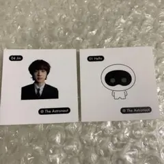 BTS JIN The Astronaut ウット ステッカー シール 2枚