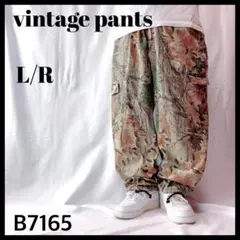 古着 90s USA製 リアルツリー カモフラ カーゴパンツ 春夏 薄手 L/R
