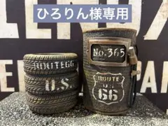 タイヤプランター☆リメイク鉢 リメ缶 サボテン ユーフォルビア - メルカリ