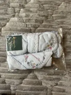 Afternoon Tea 刺繍入りヘアバンド ・ハンドタオルセット