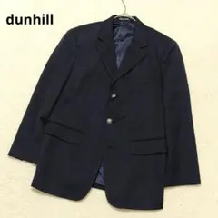 希少サイズ☆美品☆ダンヒル メンズ紺ブレ オーダーメイド ネイビー3XL