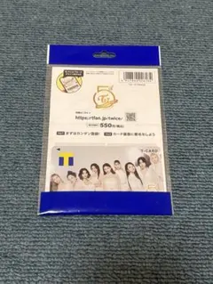 TWICE 5th Anniversary Tカード