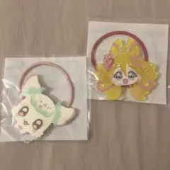 キミとアイドルプリキュア　ダイカットヘアゴム　キュアアイドル・プリルン