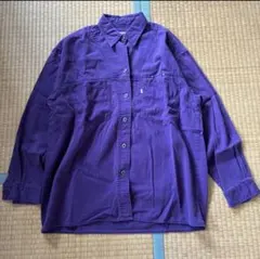 Levi's SilverTab コットンシャツ 長袖 紫