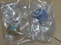 ポケピース めじるしガチャマスコット ニャスパー、モクロー