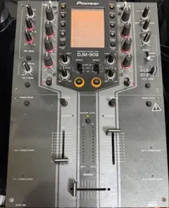 送料込 pioneer djm 909 2ch最高峰djミキサー ジャンク扱い