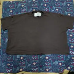 Elura ブラウン 半袖Tシャツ ゆったりのサムネイル