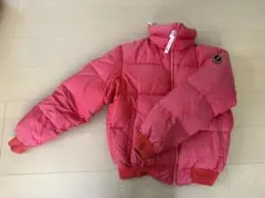 MONCLER リバーシブル ダウンジャケット ピンク チェック