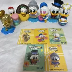 ディズニー　ドナルド　90周年　フィギュア