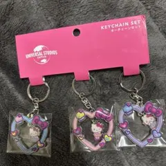 USJ限定　ハローキティ　キーチェーンセット　サンリオ　ユニバ