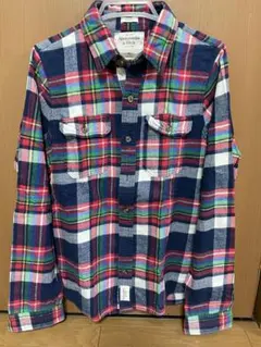 Abercrombie & Fitch チェック柄シャツ M