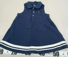 ネイビー ラルフローレン　ワンピース　90センチ　24M