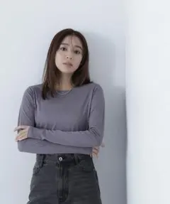 【新品】NATURAL BEAUTY BASIC ボートネックシアーカットソーのサムネイル