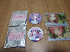 五等分の花嫁 トレーディング Ani-Art 缶バッジ 中野二乃 ウエハース