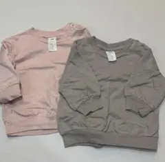 H&M トレーナー 2点セット 60〜70