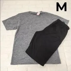しまむら　メンズ 半袖 上下セット Mサイズ ルームウェア クール　ひんやり