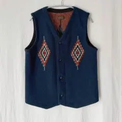 DELUXEWARE ウールブランケット ネイティブ ベスト チマヨ