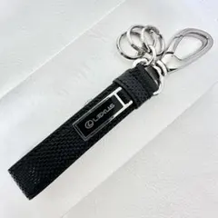 LEXUS キーリング　イタリアンレザー　ブラック　レクサスコレクション