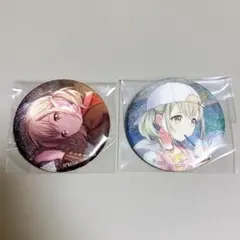 プロセカ 小豆沢こはね グリッター缶バッジ 4C 3C セット