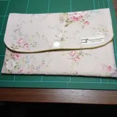 花柄お薬手帳ケース