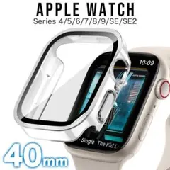 apple Watch カバー 40mm アップルウォッチ フラットケース WS
