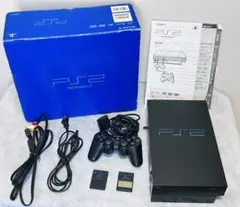 SONY PlayStation 2 本体 コントローラー付き