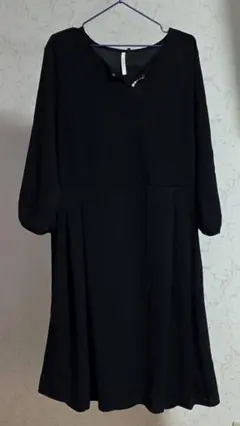 しまむら 3 L　ブラック　シンプル　ワンピース　大きいサイズのサムネイル