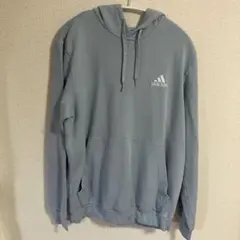 adidas パーカー ライトブルーXL