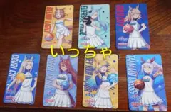 ウマ娘　ラウンドワンコラボ コンプリート7枚+ご希望のカード1枚　ROUND1