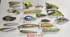 トップウォーター　ルアー 3個セット　ガストン　KM工房 トレジャールアーズ 美品 トップウォーター ルアー 3個セット - メルカリ