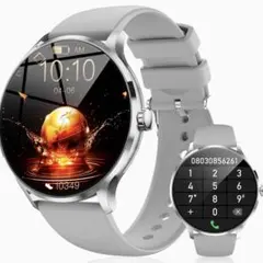 スマートウォッチ　1.39インチ　丸型　レディース　　　Bluetooth5.2