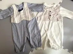 【美品】ロンパースセット　50-70