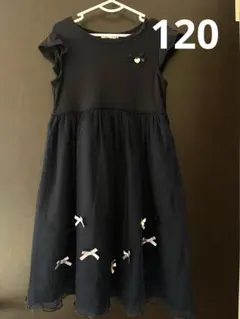 anyFamチュールリボンドッキングワンピース