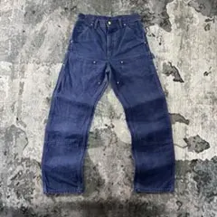 30×32 Carhartt ダブルニー USA 星タグ ナス紺 超希少カラー