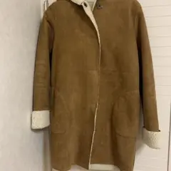 ミディアム丈　ボアコート