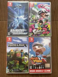 美品 スプラトゥーン3とマイクラセット - メルカリ