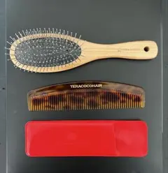 極美品 7Hz TERA BRUSH ヘアブラシ - メルカリ
