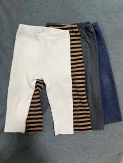 ユニクロ　レギンス　パンツ　80cm 4本セット
