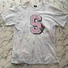 Stussy Sロゴプリント Tシャツ Lサイズ