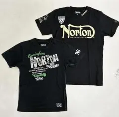 Norton ノートン Tシャツ まとめ売り 古着 ストリート ブラック