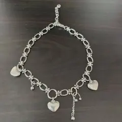 ネックレス　シルバー　ハート　金属アレルギー対応