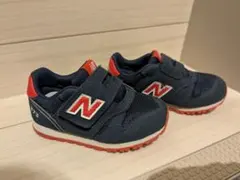 New Balance 373 ネイビー/レッド スニーカー