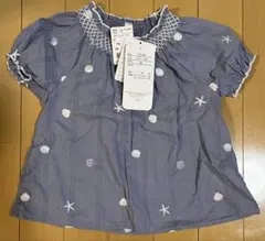 新品 バースデイ　貝殻刺繍ブラウス