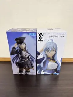 【開封済】86 フィギュア 2体セット アクリル台座付き