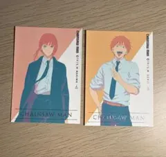 チェンソーマン ステッカー マキマ デンジ 2種セット
