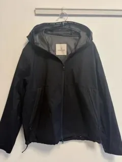 Moncler ブラック ナイロンジャケット ナイロンパーカー