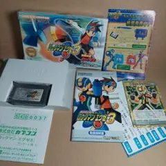 GBA ロックマンエグゼ3 ゲームボーイアドバンス　箱付き激レア