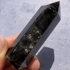 【虹入り！一点もの！早い者勝ち】最強魔除け　天然石　モリオン　ポイント60
