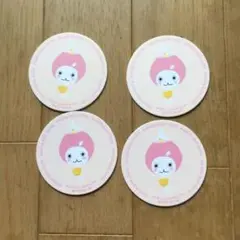 新品未使用　ダイキン　ぴちょんくん コースター 4枚セット